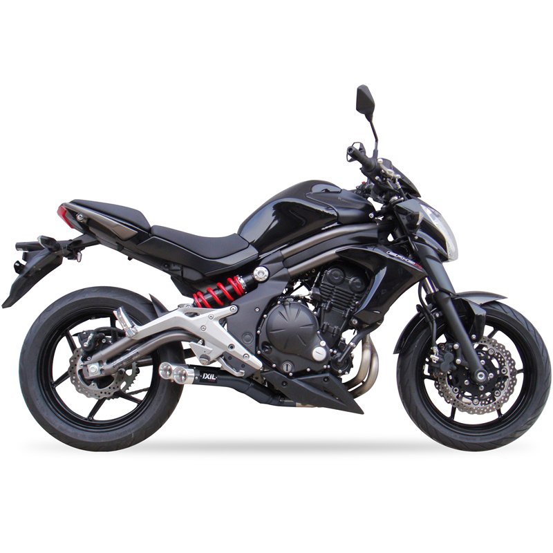 IXIL Uitlaatsysteem Dual Hyperlow XL L3XB | Zwart | Kawasaki ER-6