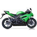 IXIL Uitlaat Dual Hyperlow L2X | Zilver | Kawasaki ZX636R
