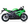 IXIL Uitlaat Dual Hyperlow L2X | Zilver | Kawasaki ZX636R