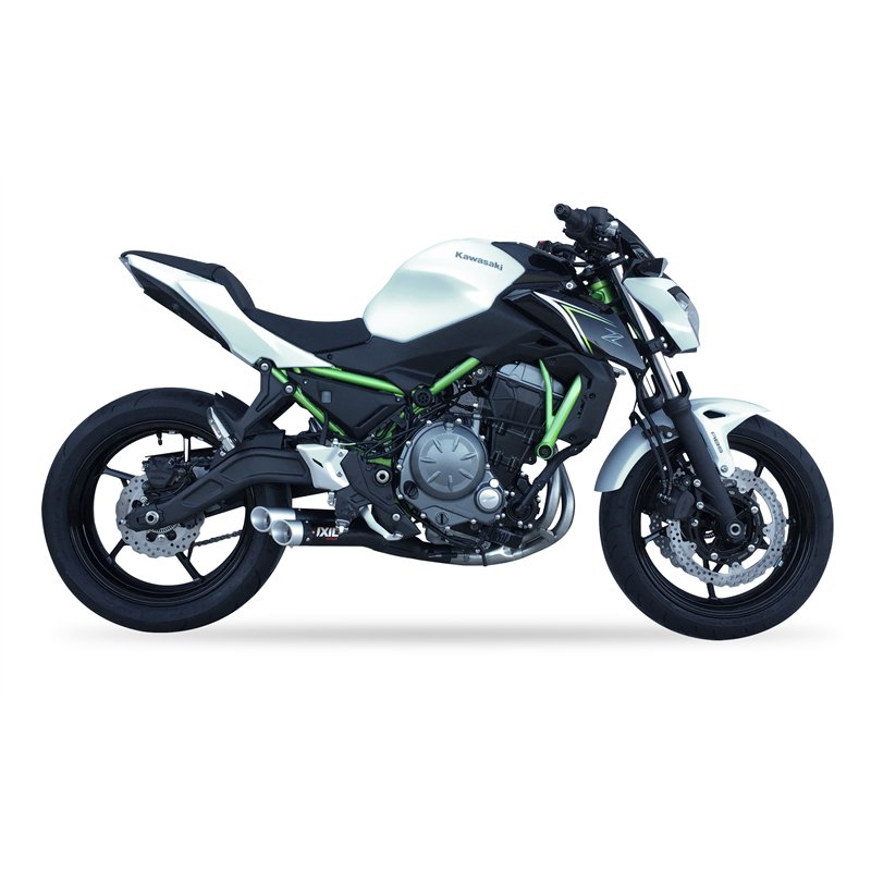 IXIL Uitlatensysteem Hyperlow XL-L3X zwart Kawasaki Z650