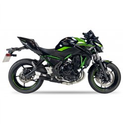 IXIL Uitlaatsysteem Dual Hyperlow XL L3XB | Zwart | Kawasaki Z650/ Ninja 650
