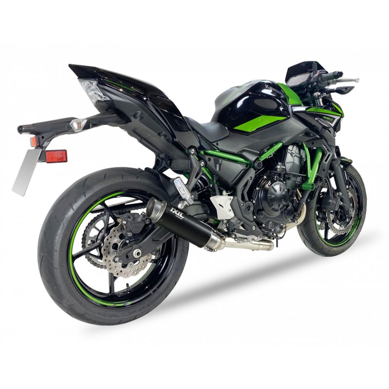 IXIL Uitlaatsysteem Sport Xtrem RC3B | Zwart | Kawasaki Z650/ Ninja 650