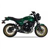 IXIL Uitlaatsysteem Dual Hyperlow XL L3XB | Zwart | Kawasaki Z650RS