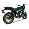IXIL Uitlaatsysteem Dual Hyperlow XL L3XB | Zwart | Kawasaki Z650RS
