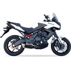 IXIL Uitlaat Dual Hyperlow XL L3XB | Zwart | Kawasaki 650 Versys