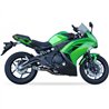 IXIL Uitlaatsysteem Dual Hyperlow XL L3XB | Zwart | Kawasaki 650 Versys