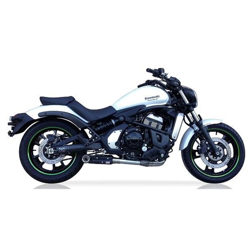 IXIL Uitlaatsysteem Super Xtrem SX1 | Zilver | Kawasaki VN650 Vulcan S
