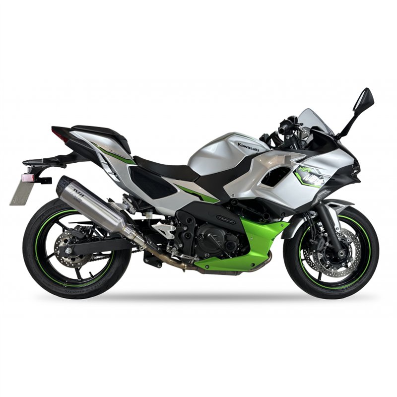 IXIL Uitlaat Hexoval Xtrem EVO SOVE | Zilver | Kawasaki Ninja 7/ Z7 Hybrid