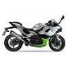 IXIL Uitlaat Hexoval Xtrem EVO SOVE | Zilver | Kawasaki Ninja 7/ Z7 Hybrid