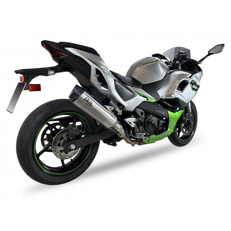 IXIL Uitlaat Hexoval Xtrem EVO SOVE | Zilver | Kawasaki Ninja 7/ Z7 Hybrid