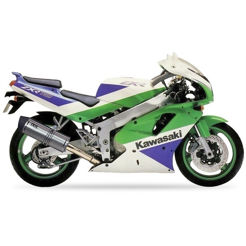 IXIL Uitlaat Hexoval Xtrem RVS Kawasaki ZXR750
