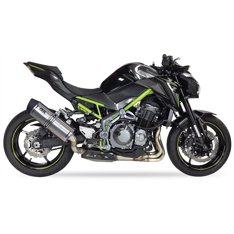 IXIL Uitlaat Hexoval Xtrem EVO SOVE | Zilver | Kawasaki Z900 A2