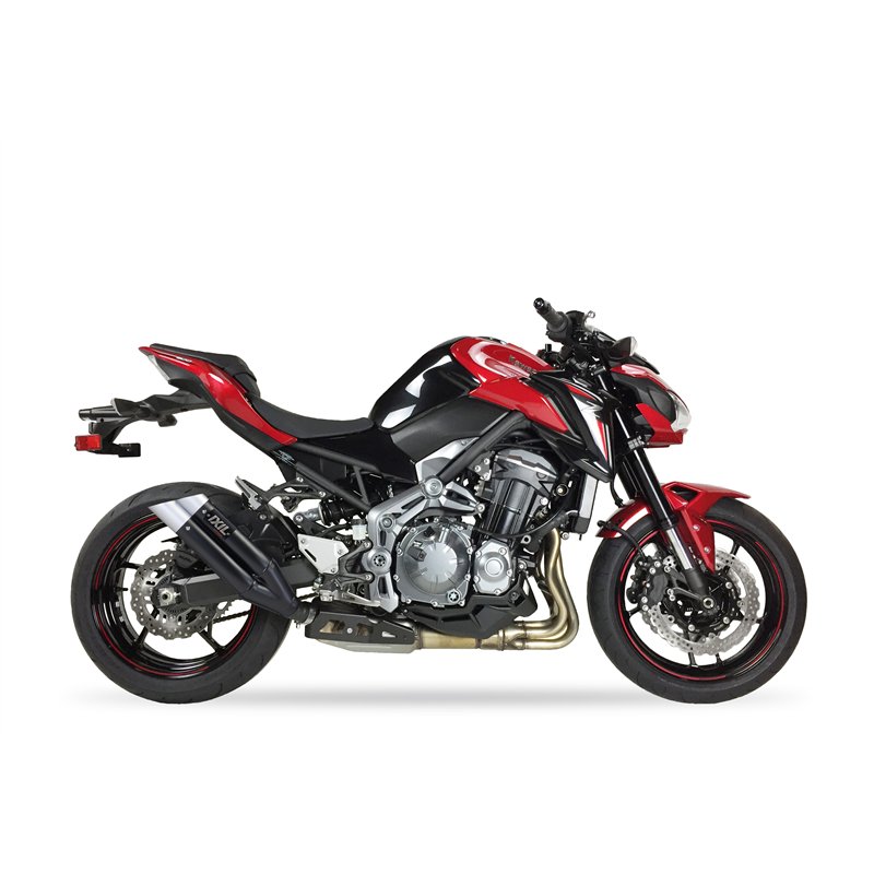 IXIL Uitlaat Dual Hyperlow XL L3XB | Zwart | Kawasaki Z900 A2