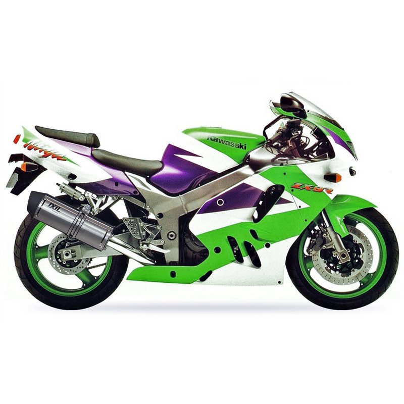 IXIL Uitlaat Hexoval Xtrem RVS Kawasaki ZX-9R Ninja