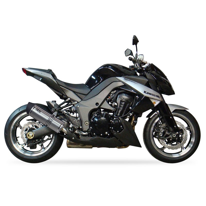 IXIL Uitlaat rechts Hexoval Xtrem EVO SOVE | Zilver | Kawasaki Z1000