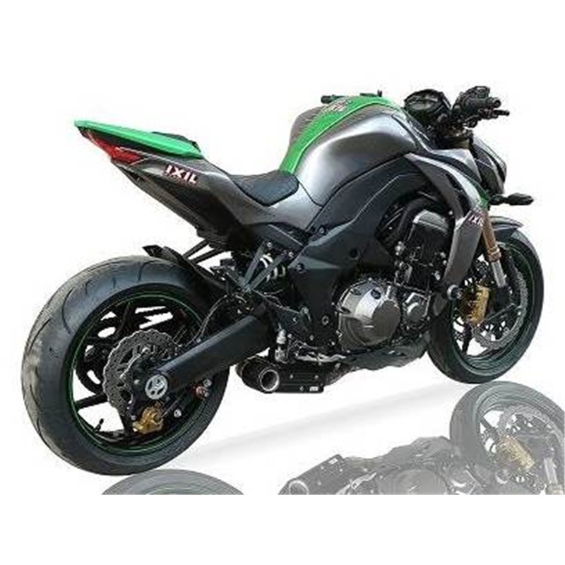 IXIL Uitlaatsysteem Super Xtrem SX1 | Zilver | Kawasaki Z1000