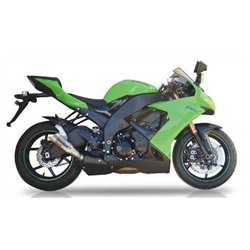 IXIL Uitlaat Dual Hyperlow L2X | Zilver | Kawasaki ZX10R