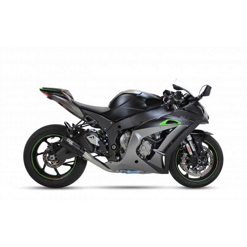 IXIL Uitlaat Race Xtrem RB | Zwart | Kawasaki ZX10R