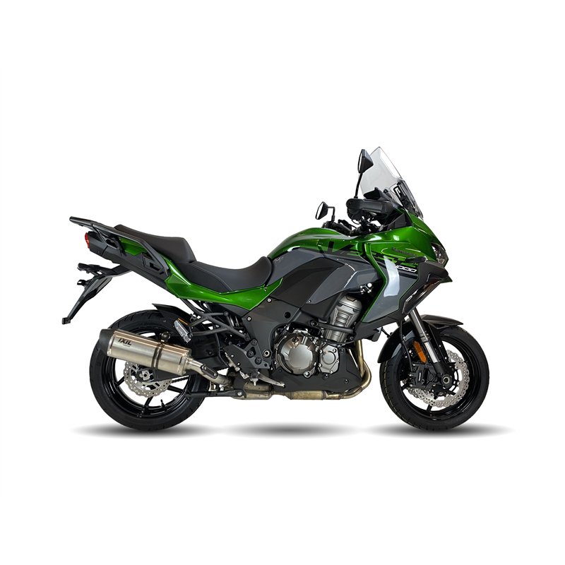 IXIL Silencer Hexoval Xtrem silver | Kawasaki KLZ1000 Versys