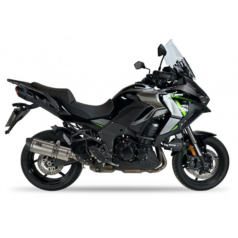 IXIL Uitlaat Hexoval Xtrem EVO SOVE | Zilver | Kawasaki 1100 Versys