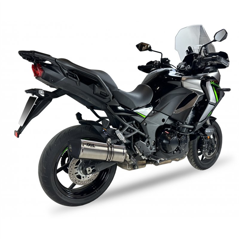 IXIL Uitlaat Hexoval Xtrem EVO SOVE | Zilver | Kawasaki 1100 Versys