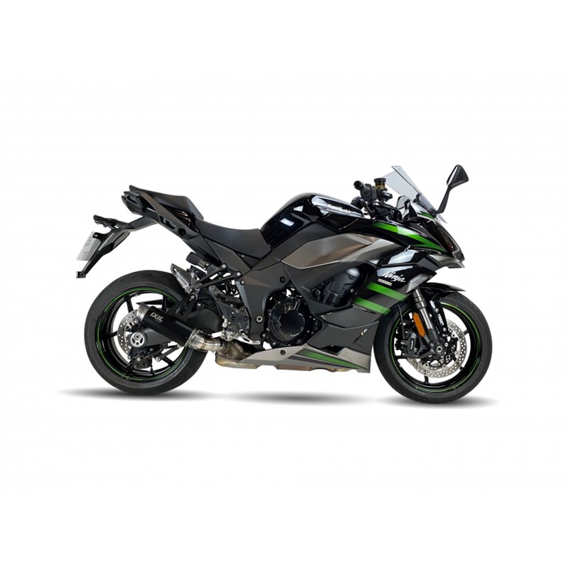 IXIL Uitlaat Sport Xtrem RC3B | Zwart | Kawasaki Ninja 1000SX