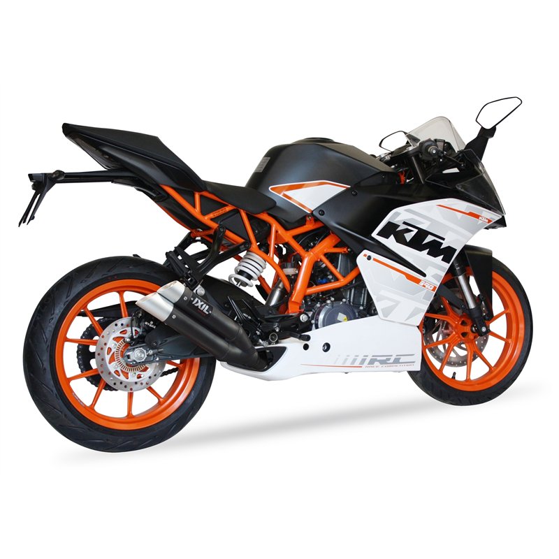 IXIL Uitlaat Dual Hyperlow XL L3XB | Zwart | KTM RC390