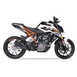 IXIL Uitlaat Dual Hyperlow XL L3XB | Zwart | KTM 390 Duke/RC