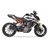 IXIL Uitlaat Dual Hyperlow XL L3XB | Zwart | KTM 390 Duke/RC