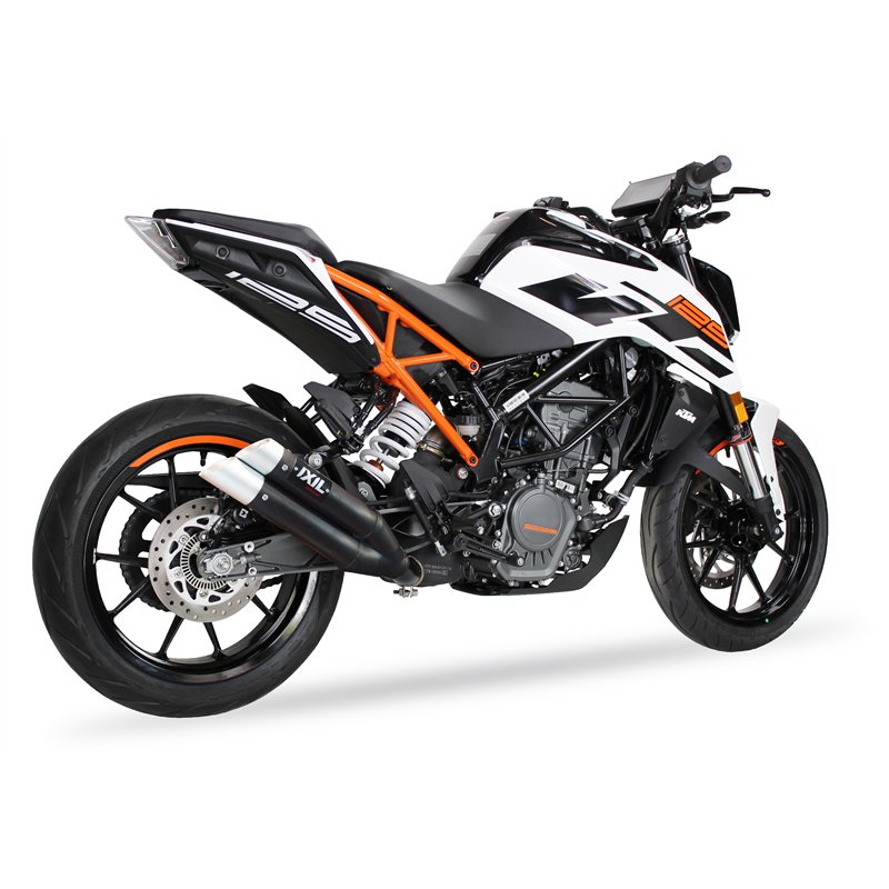 IXIL Uitlaat Dual Hyperlow XL L3XB | Zwart | KTM 390 Duke/RC
