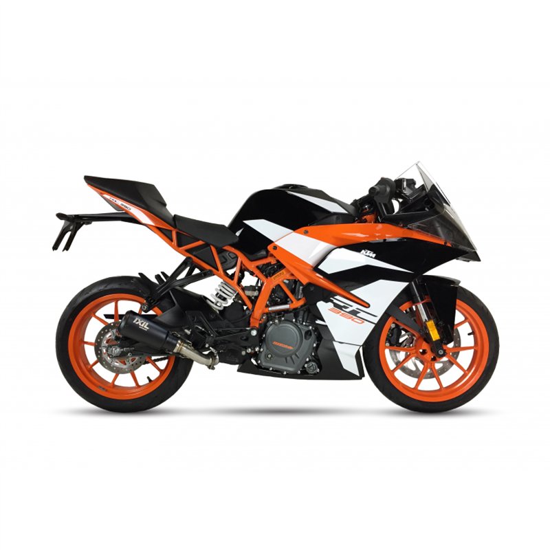 IXIL Uitlaat Race Xtrem RB | Zwart | KTM 390 Duke/RC