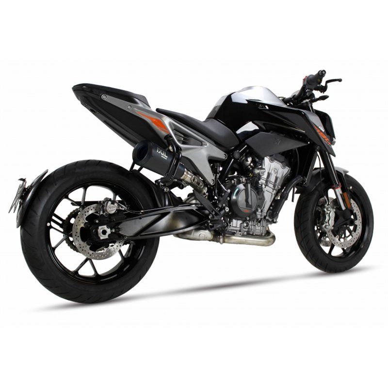 IXIL RB stainless steel black muffler KTM 790 Duke, 18-, Duke 890 R, 20-, (Euro 4+5)