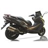 IXIL Uitlaat Dual Hyperlow XXL L5X | Zilver | Kymco 400 XCiting