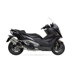IXIL Uitlaatsysteem Dual Hyperlow XXL L5X | Zilver | Kymco AK550