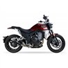 IXIL Uitlaat Dual Race Xtrem 2RB | Zwart | Macbor Eight Mille 500SCR
