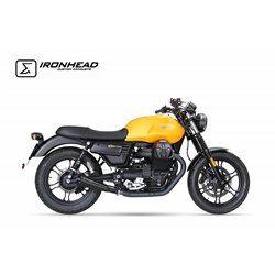 IXIL Uitlaat links Ironhead Conical OVC11SB | Zwart | Moto Guzzi V7 III