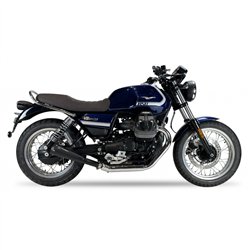 IXIL Uitlaat rechts Ironhead Conical OVC11SB | Zwart | Moto Guzzi 850 V7 Special/Stone