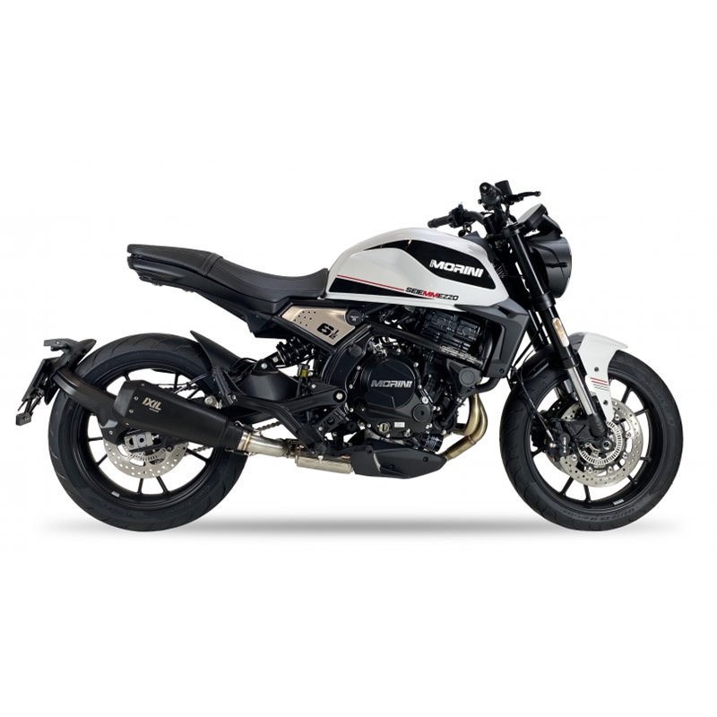 IXIL Uitlaat Sport Xtrem RC3B | Zwart | Moto Morini Seiemezzo 650STR / SCR