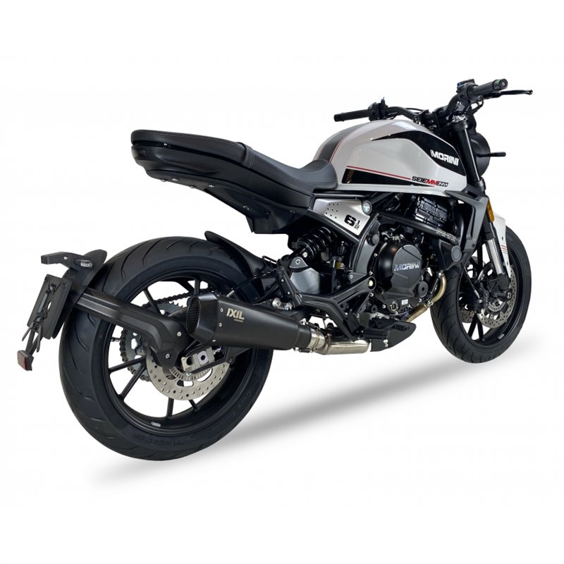 IXIL Uitlaat Sport Xtrem RC3B | Zwart | Moto Morini Seiemezzo 650STR / SCR