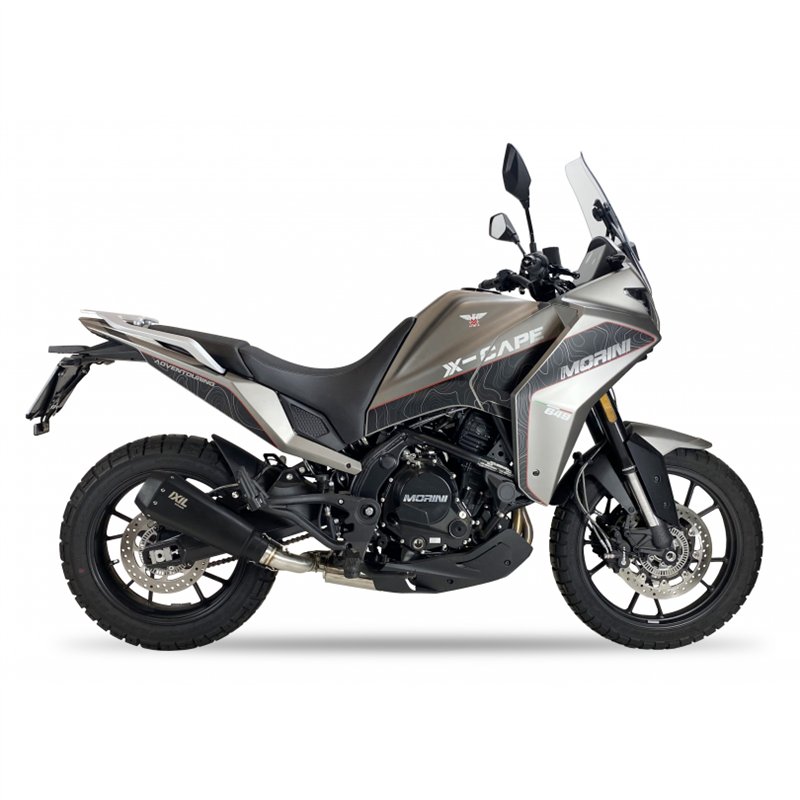 IXIL Uitlaat Sport Xtrem RC3B | Zwart | Moto Morini 650 X-Cape