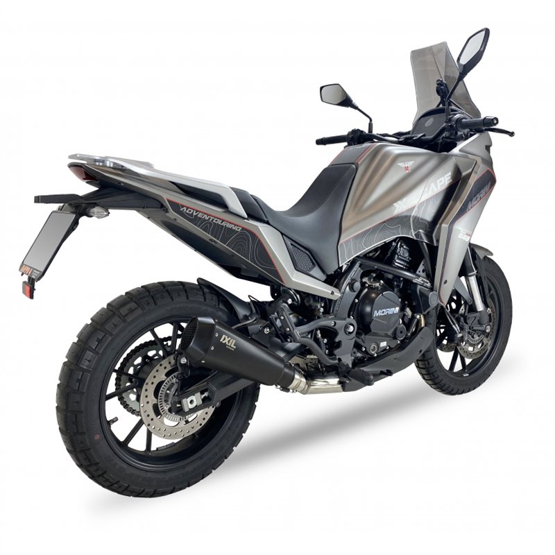 IXIL Uitlaat Sport Xtrem RC3B | Zwart | Moto Morini 650 X-Cape