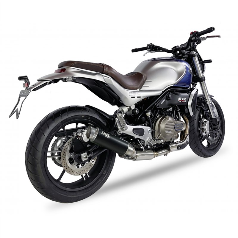 IXIL Uitlaat Sport Xtrem RC3B | Zwart | QJ Motor SRV550