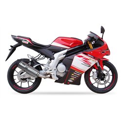IXIL Uitlaat Hexoval Xtrem EVO SOVE | Zilver | Rieju 125 RS3