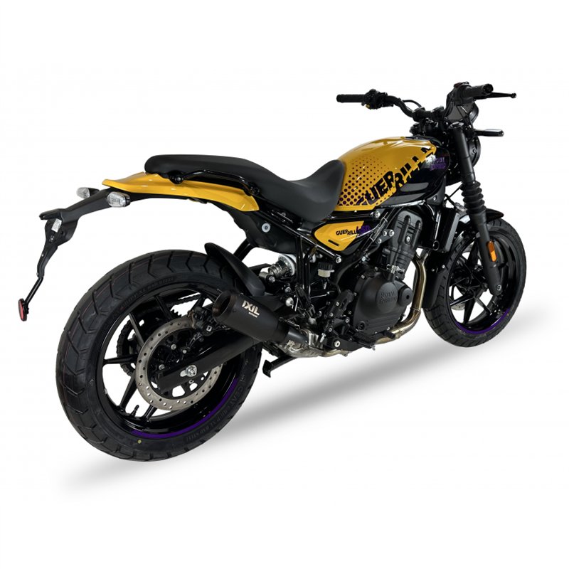 IXIL Uitlaat Race Xtrem RB | Zwart | Royal Enfield 450 Guerilla