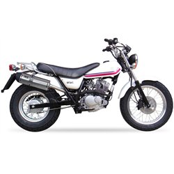 IXIL Uitlaat Hexoval Xtrem EVO SOVE | Zilver | Suzuki 125 VanVan