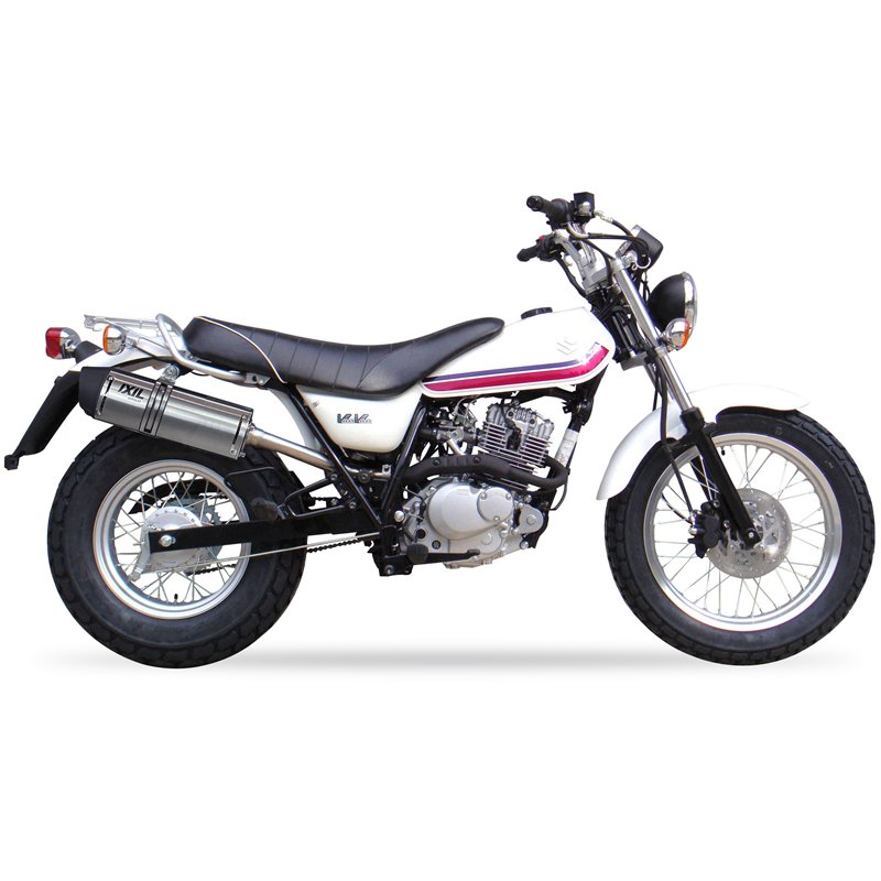 IXIL Uitlaat Hexoval Xtrem EVO SOVE | Zilver | Suzuki 125 VanVan