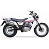 IXIL Uitlaat Hexoval Xtrem EVO SOVE | Zilver | Suzuki 125 VanVan