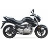 IXIL Uitlaat Dual Hyperlow XL L3XB | Zwart | Suzuki GW250 Inazuma