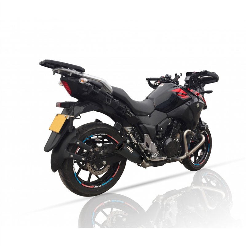 IXIL Uitlaat Race Xtrem RB | Zwart | Suzuki DL250 V-Strom
