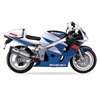 IXIL Uitlaat Hexoval Xtrem EVO SOVE | Zilver | Suzuki GSX600R
